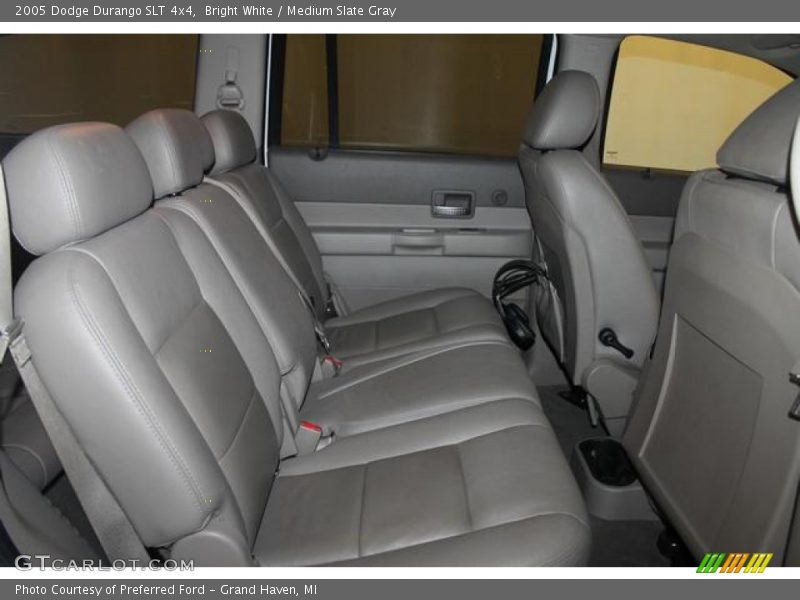 Bright White / Medium Slate Gray 2005 Dodge Durango SLT 4x4