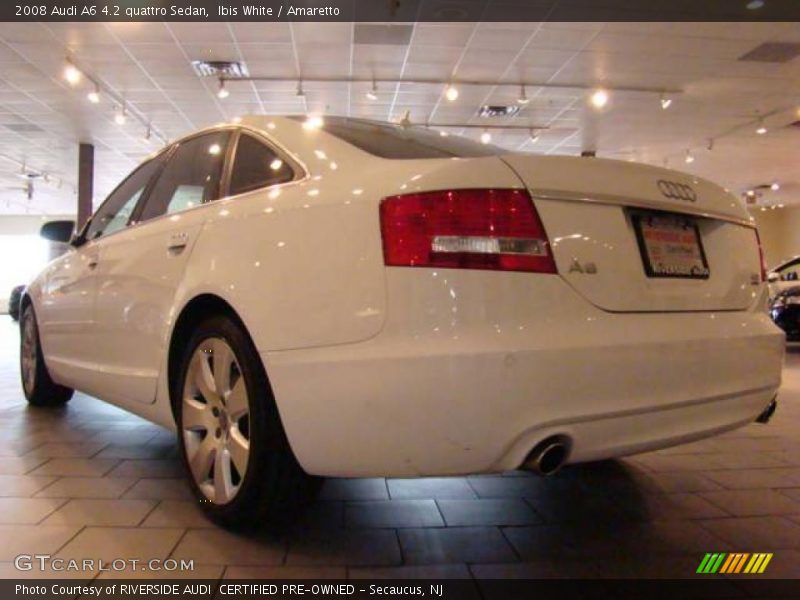 Ibis White / Amaretto 2008 Audi A6 4.2 quattro Sedan