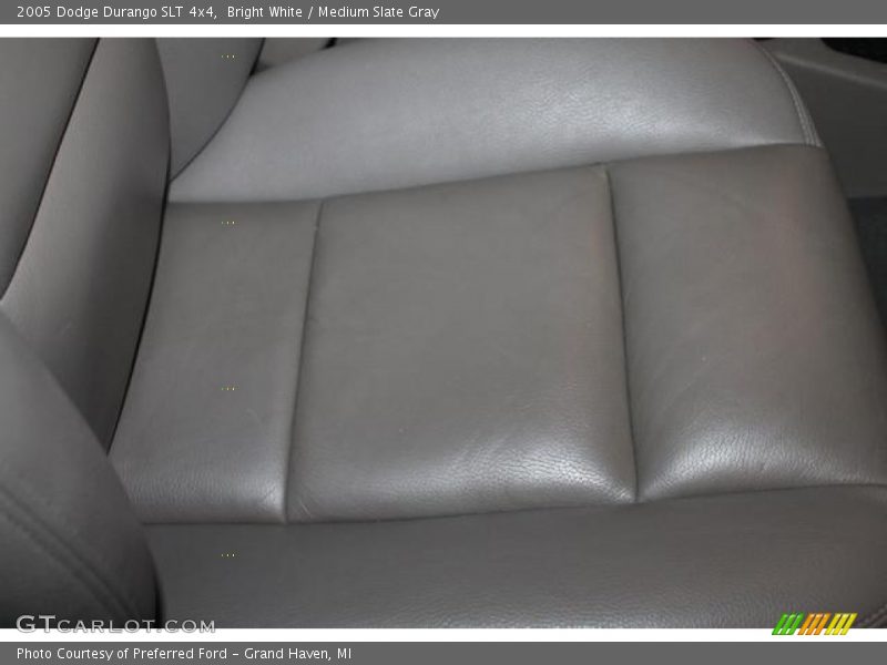 Bright White / Medium Slate Gray 2005 Dodge Durango SLT 4x4
