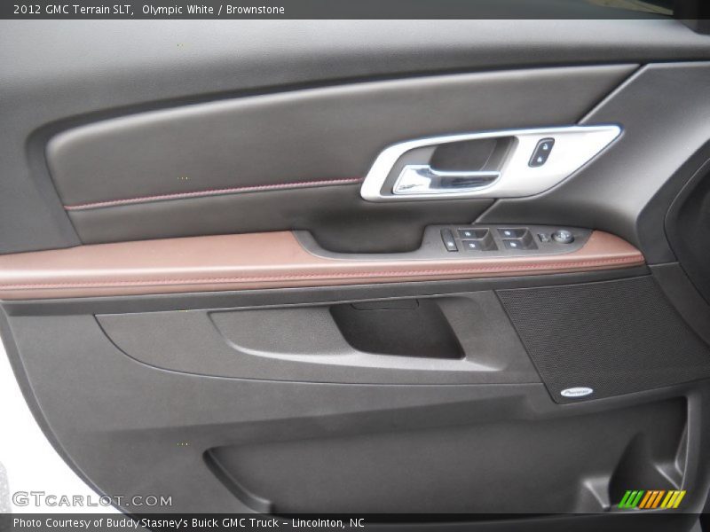 Olympic White / Brownstone 2012 GMC Terrain SLT