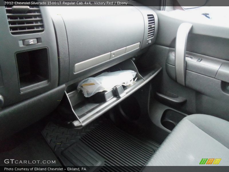 Victory Red / Ebony 2012 Chevrolet Silverado 1500 LT Regular Cab 4x4