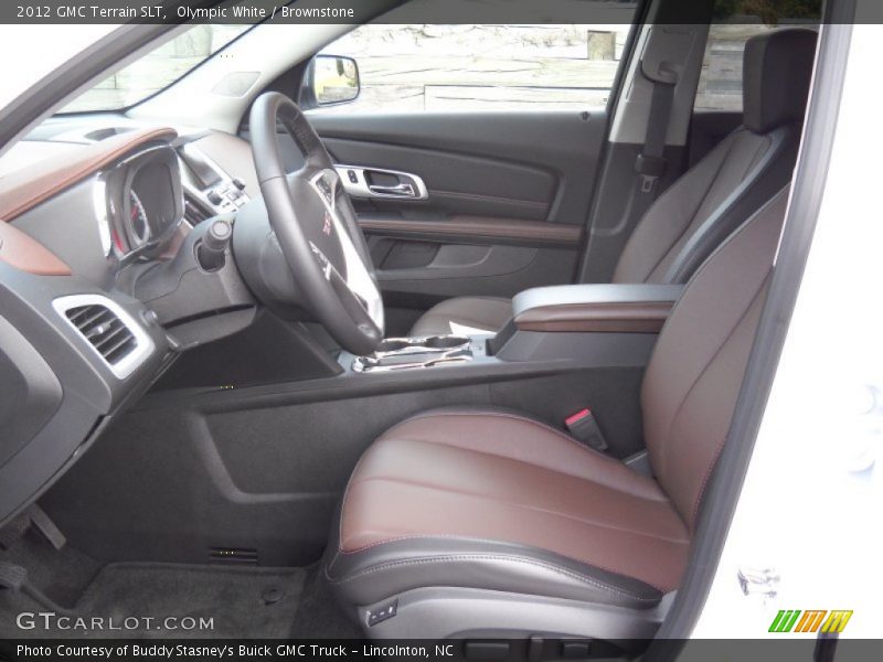 Front Seat of 2012 Terrain SLT