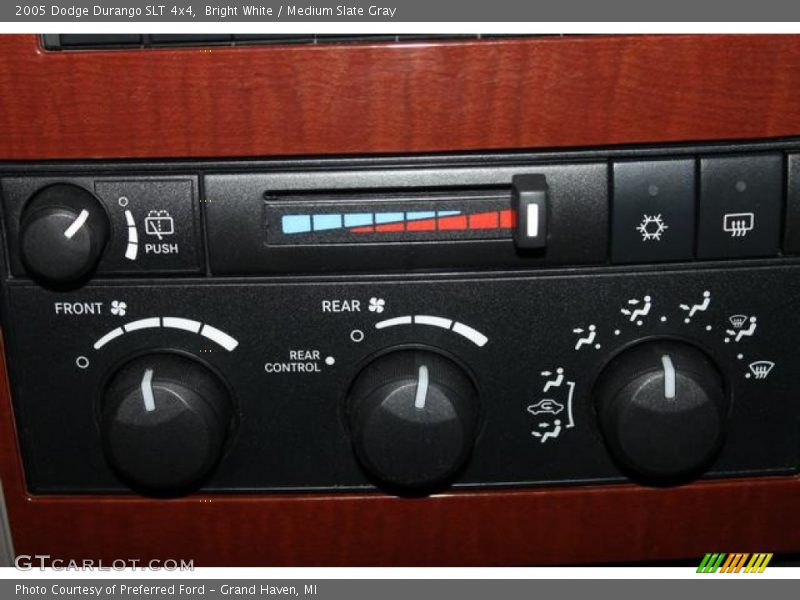 Bright White / Medium Slate Gray 2005 Dodge Durango SLT 4x4