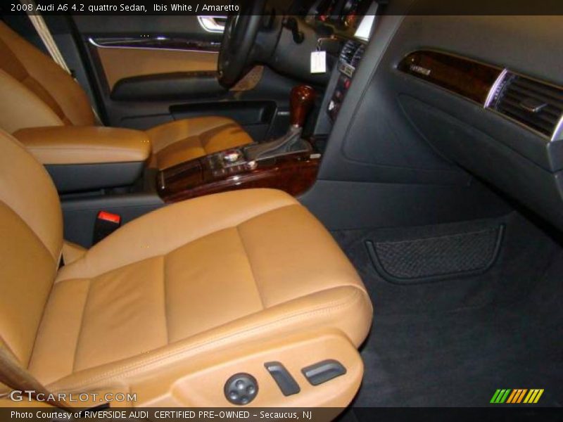 Ibis White / Amaretto 2008 Audi A6 4.2 quattro Sedan