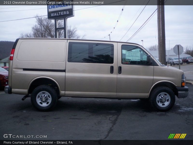 Sandstone Metallic / Neutral 2013 Chevrolet Express 2500 Cargo Van