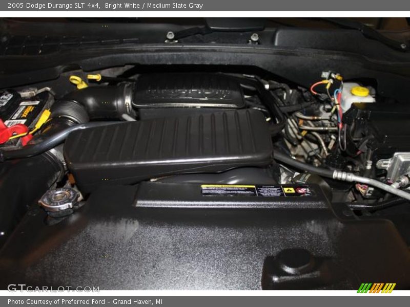 Bright White / Medium Slate Gray 2005 Dodge Durango SLT 4x4