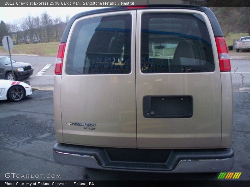 Sandstone Metallic / Neutral 2013 Chevrolet Express 2500 Cargo Van