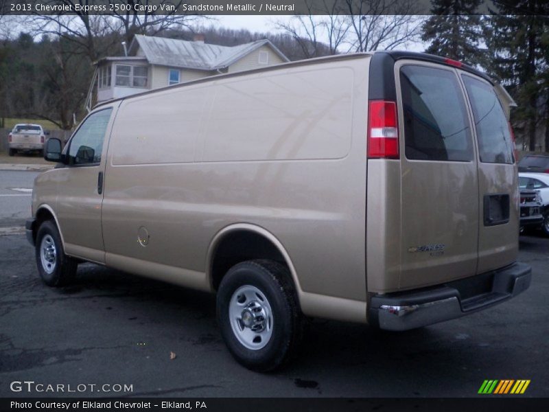 Sandstone Metallic / Neutral 2013 Chevrolet Express 2500 Cargo Van