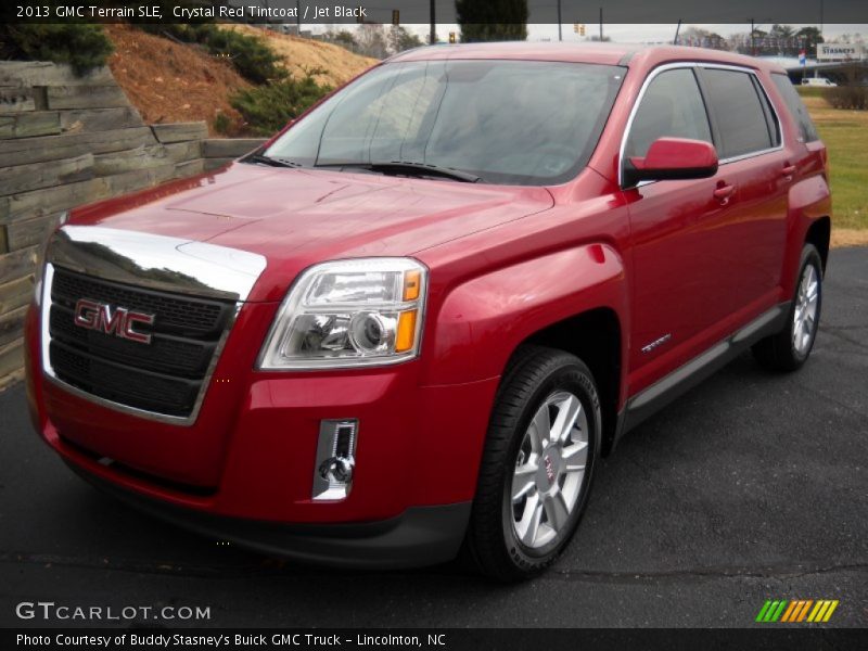 Crystal Red Tintcoat / Jet Black 2013 GMC Terrain SLE