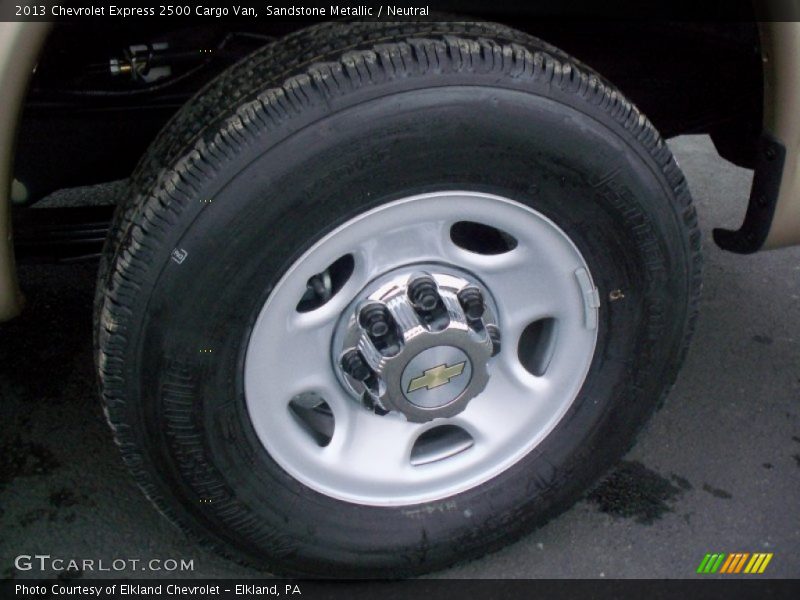 Sandstone Metallic / Neutral 2013 Chevrolet Express 2500 Cargo Van