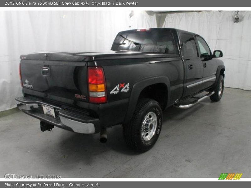 Onyx Black / Dark Pewter 2003 GMC Sierra 2500HD SLT Crew Cab 4x4