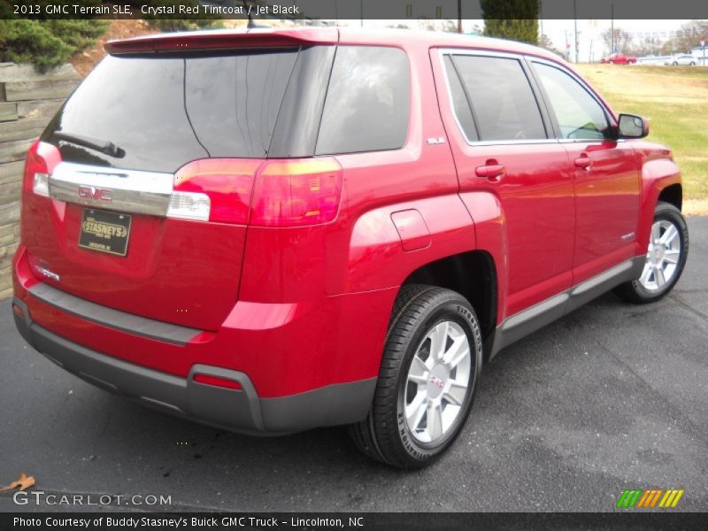 Crystal Red Tintcoat / Jet Black 2013 GMC Terrain SLE