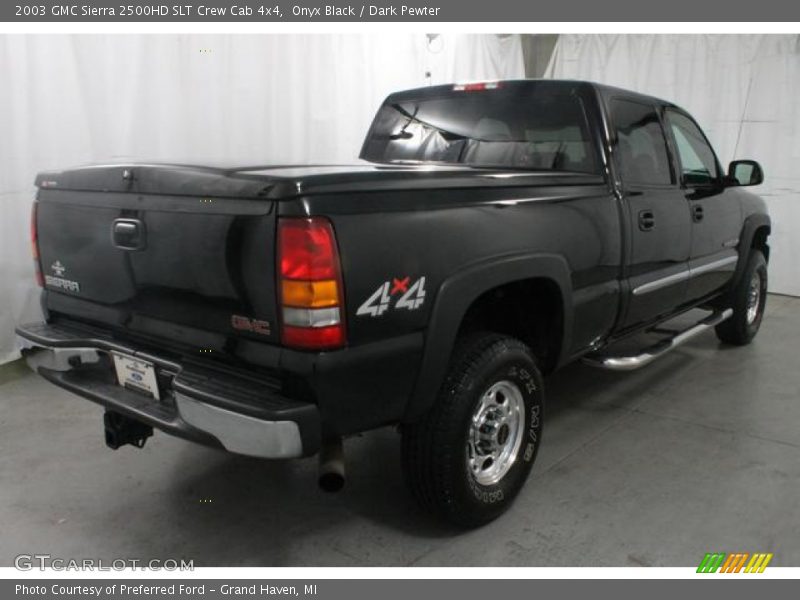 Onyx Black / Dark Pewter 2003 GMC Sierra 2500HD SLT Crew Cab 4x4