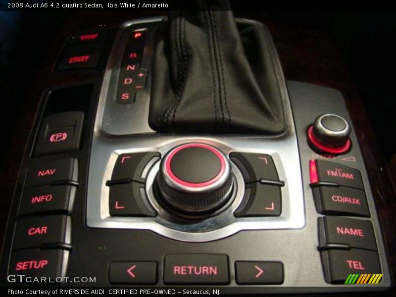 Ibis White / Amaretto 2008 Audi A6 4.2 quattro Sedan