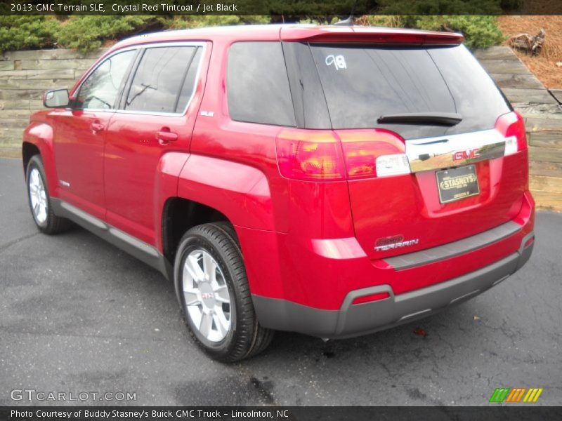 Crystal Red Tintcoat / Jet Black 2013 GMC Terrain SLE