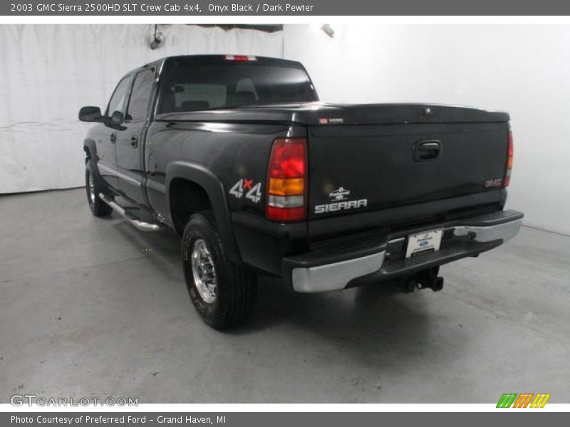 Onyx Black / Dark Pewter 2003 GMC Sierra 2500HD SLT Crew Cab 4x4