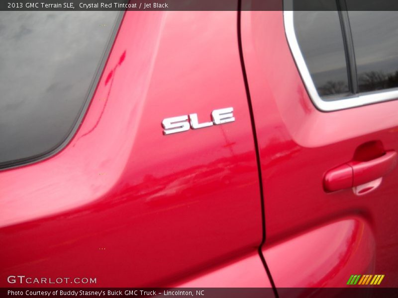 Crystal Red Tintcoat / Jet Black 2013 GMC Terrain SLE