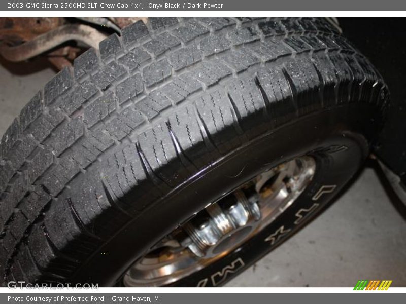 Onyx Black / Dark Pewter 2003 GMC Sierra 2500HD SLT Crew Cab 4x4