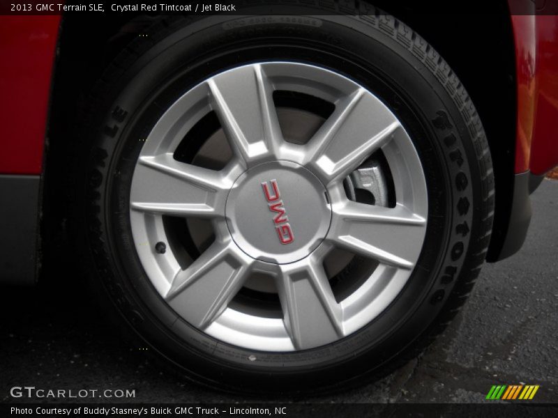 Crystal Red Tintcoat / Jet Black 2013 GMC Terrain SLE