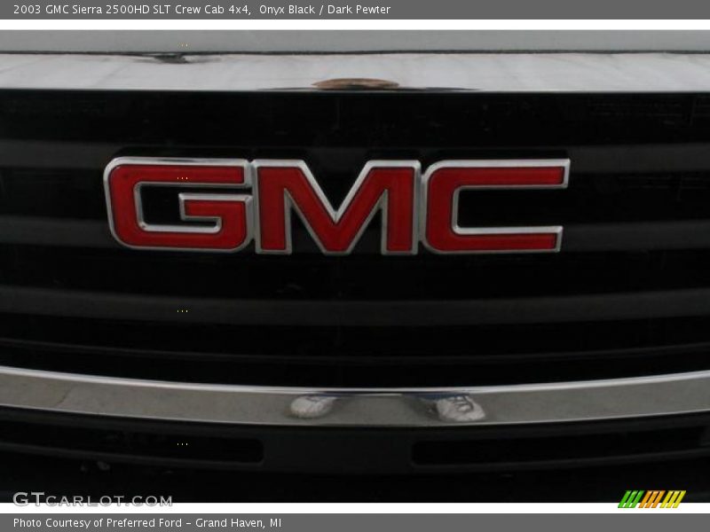 Onyx Black / Dark Pewter 2003 GMC Sierra 2500HD SLT Crew Cab 4x4