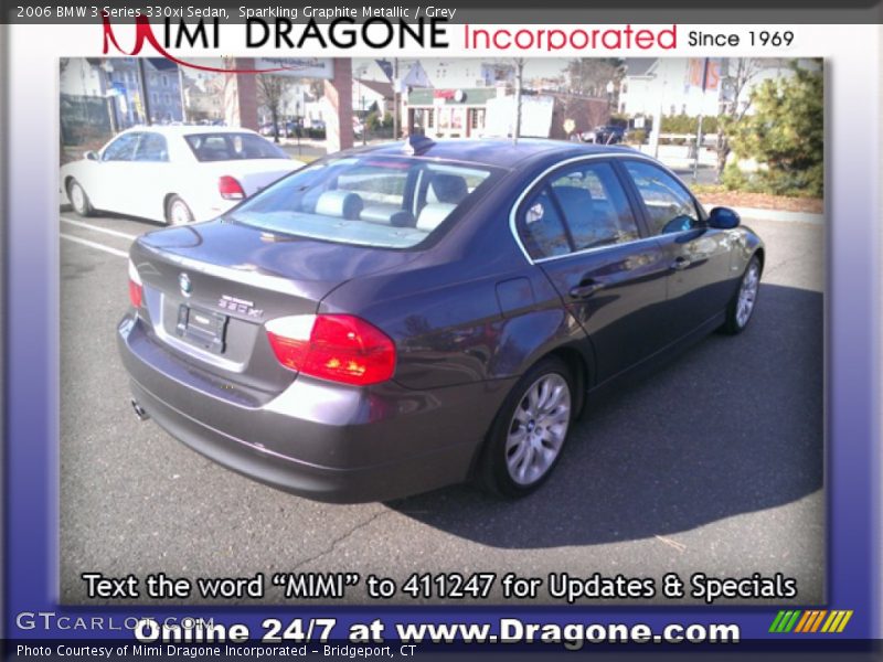 Sparkling Graphite Metallic / Grey 2006 BMW 3 Series 330xi Sedan