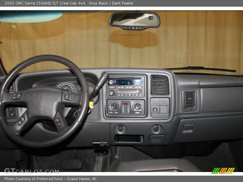 Onyx Black / Dark Pewter 2003 GMC Sierra 2500HD SLT Crew Cab 4x4