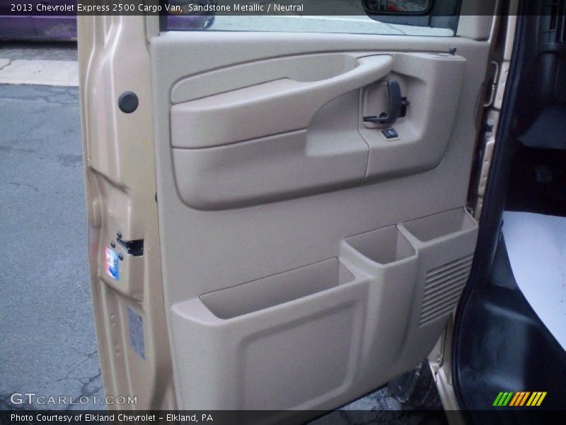 Sandstone Metallic / Neutral 2013 Chevrolet Express 2500 Cargo Van