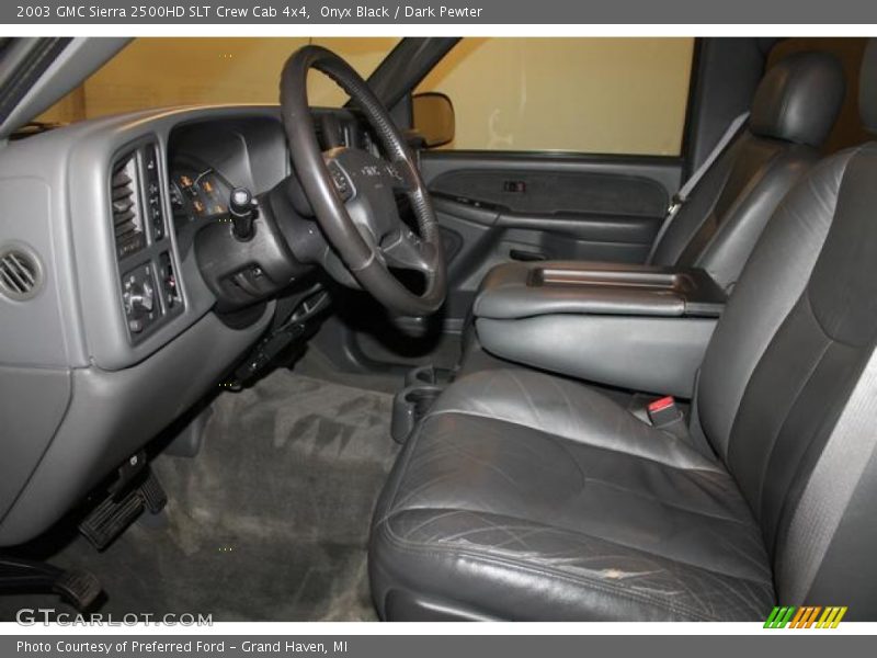 Onyx Black / Dark Pewter 2003 GMC Sierra 2500HD SLT Crew Cab 4x4