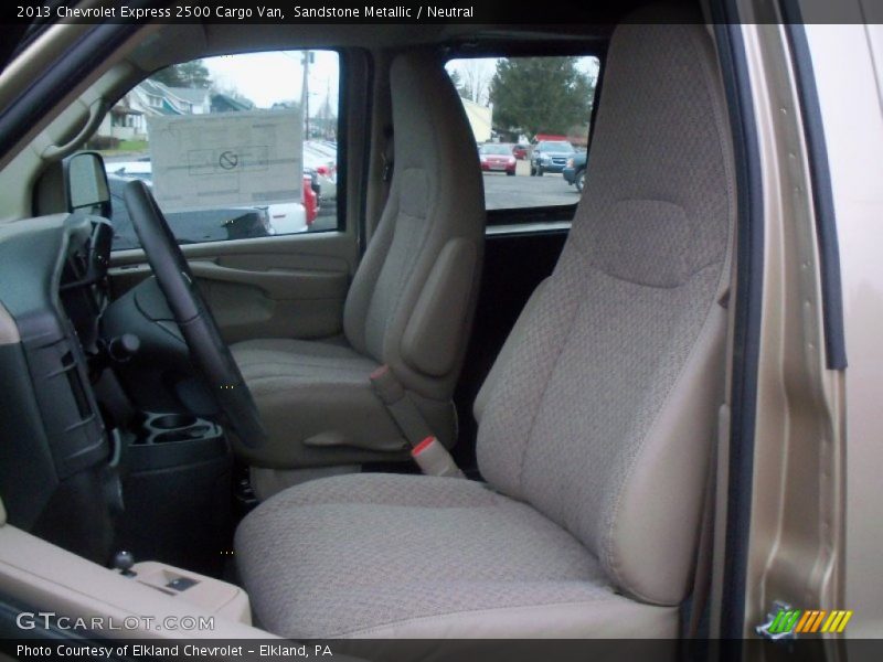 Sandstone Metallic / Neutral 2013 Chevrolet Express 2500 Cargo Van