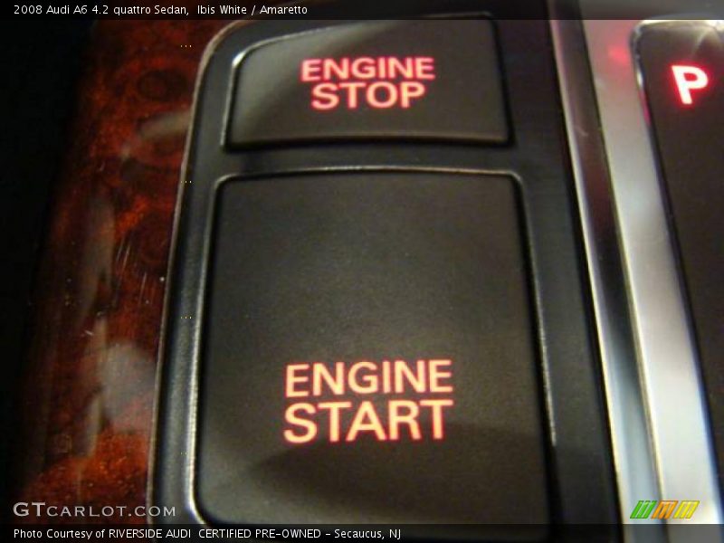 Ibis White / Amaretto 2008 Audi A6 4.2 quattro Sedan