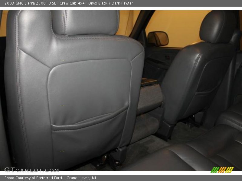 Onyx Black / Dark Pewter 2003 GMC Sierra 2500HD SLT Crew Cab 4x4
