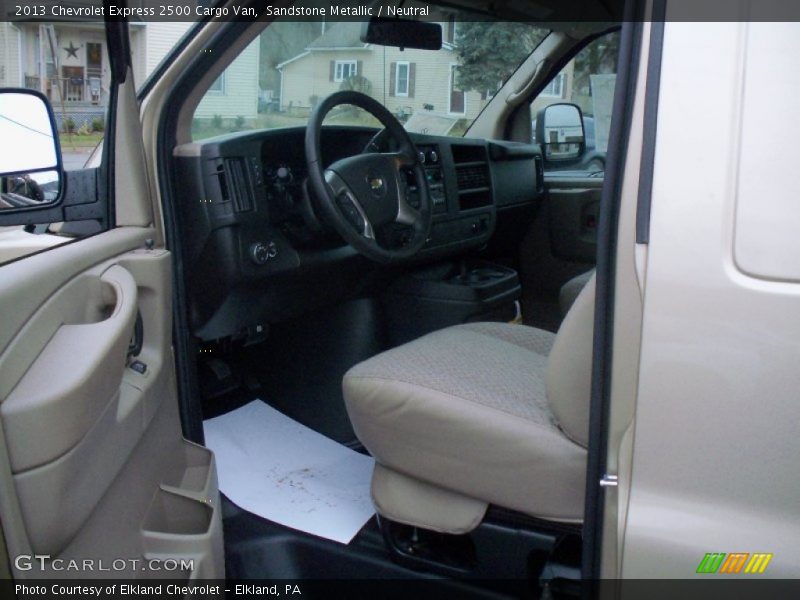 Sandstone Metallic / Neutral 2013 Chevrolet Express 2500 Cargo Van