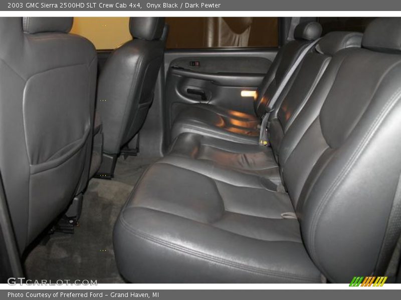 Onyx Black / Dark Pewter 2003 GMC Sierra 2500HD SLT Crew Cab 4x4