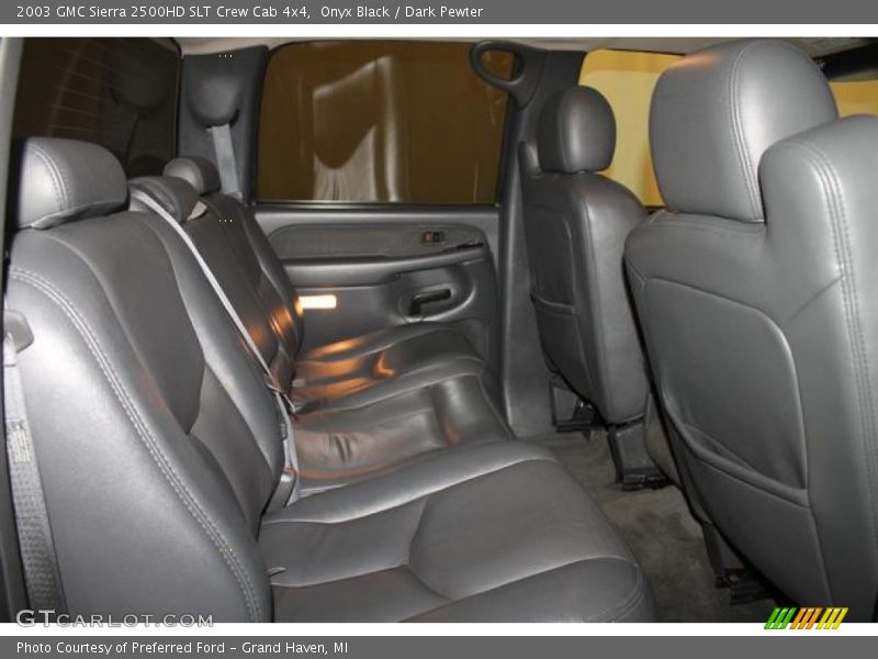 Onyx Black / Dark Pewter 2003 GMC Sierra 2500HD SLT Crew Cab 4x4