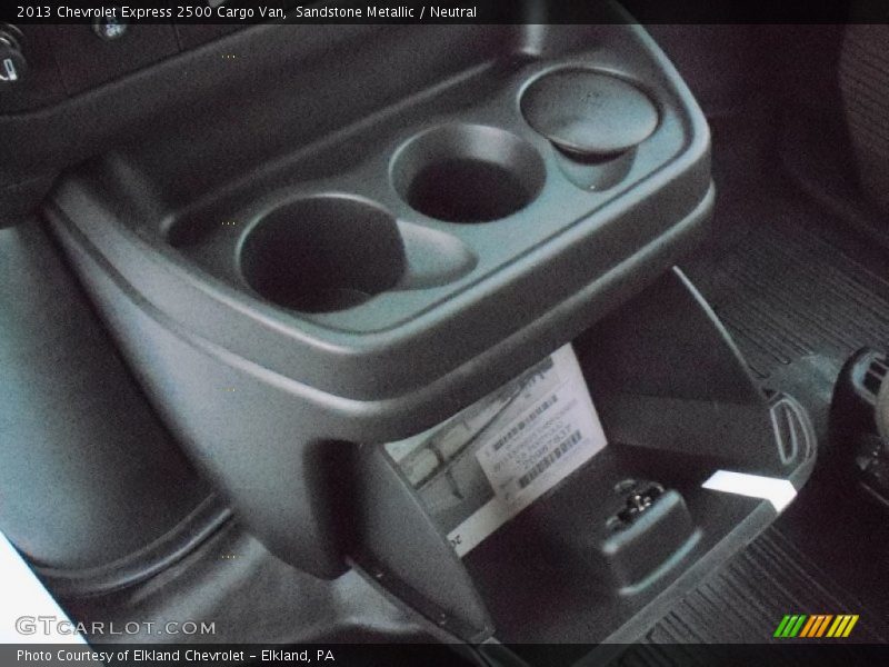 Sandstone Metallic / Neutral 2013 Chevrolet Express 2500 Cargo Van