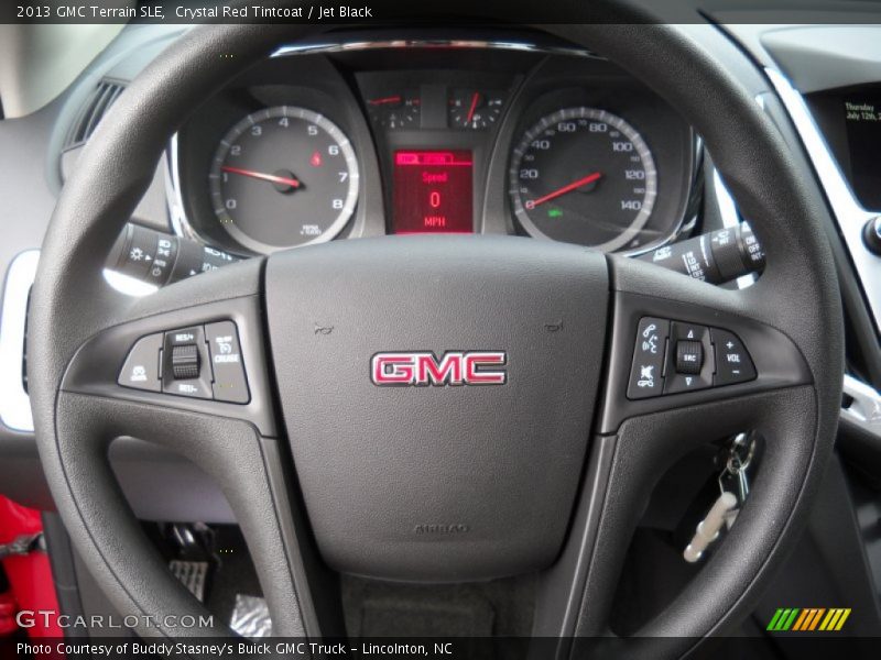 Crystal Red Tintcoat / Jet Black 2013 GMC Terrain SLE