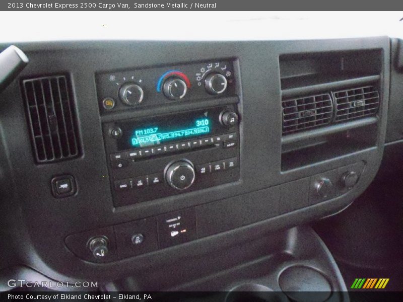 Sandstone Metallic / Neutral 2013 Chevrolet Express 2500 Cargo Van