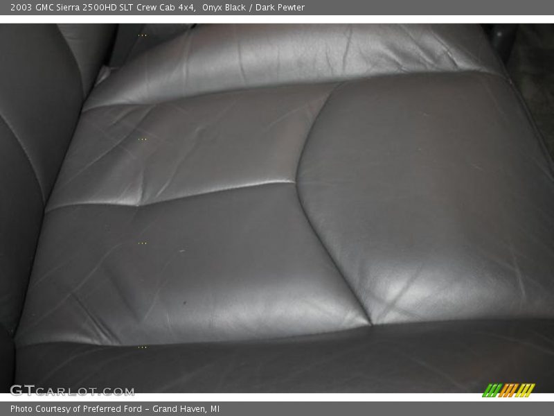 Onyx Black / Dark Pewter 2003 GMC Sierra 2500HD SLT Crew Cab 4x4