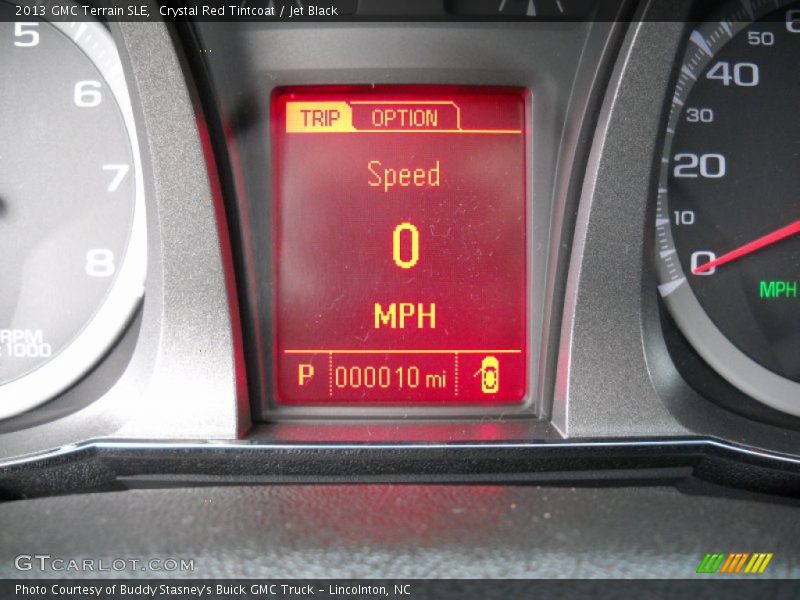 Crystal Red Tintcoat / Jet Black 2013 GMC Terrain SLE