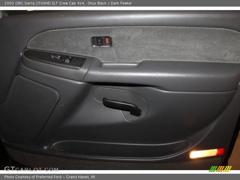 Onyx Black / Dark Pewter 2003 GMC Sierra 2500HD SLT Crew Cab 4x4