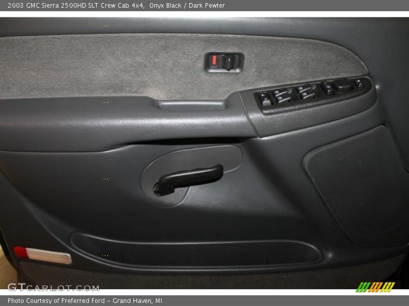 Onyx Black / Dark Pewter 2003 GMC Sierra 2500HD SLT Crew Cab 4x4