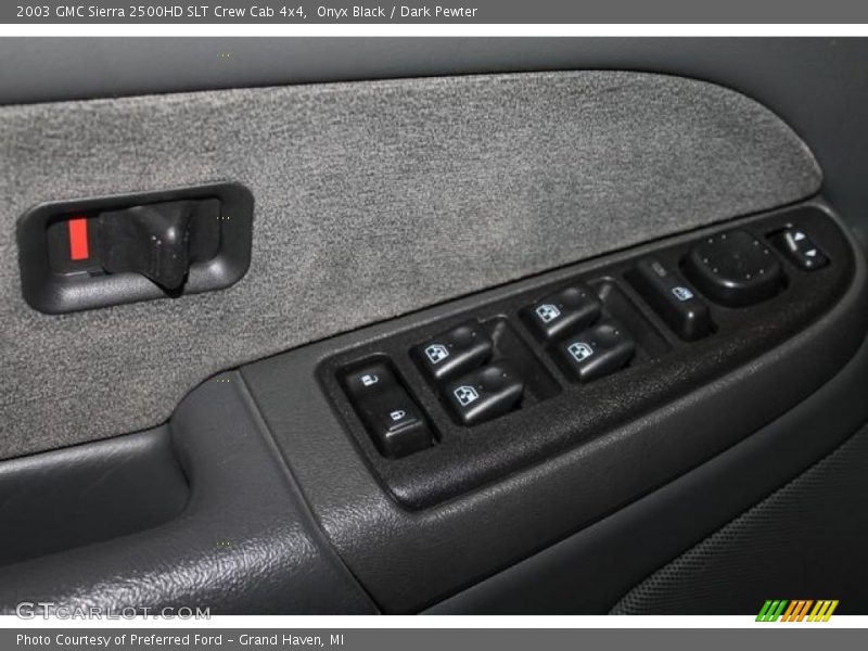 Onyx Black / Dark Pewter 2003 GMC Sierra 2500HD SLT Crew Cab 4x4
