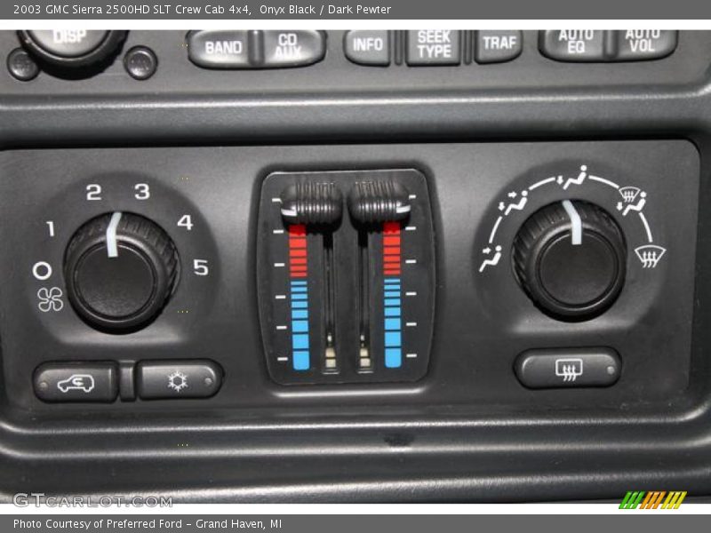 Onyx Black / Dark Pewter 2003 GMC Sierra 2500HD SLT Crew Cab 4x4