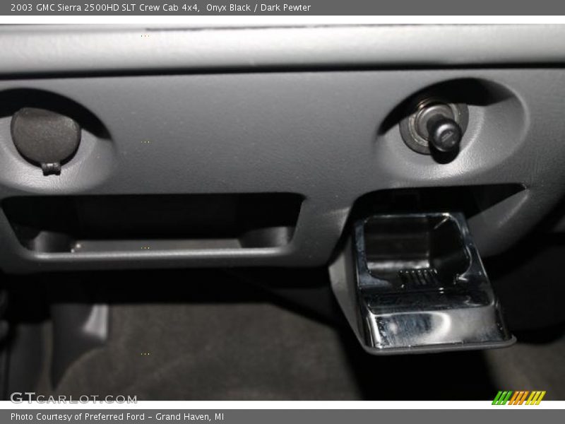 Onyx Black / Dark Pewter 2003 GMC Sierra 2500HD SLT Crew Cab 4x4