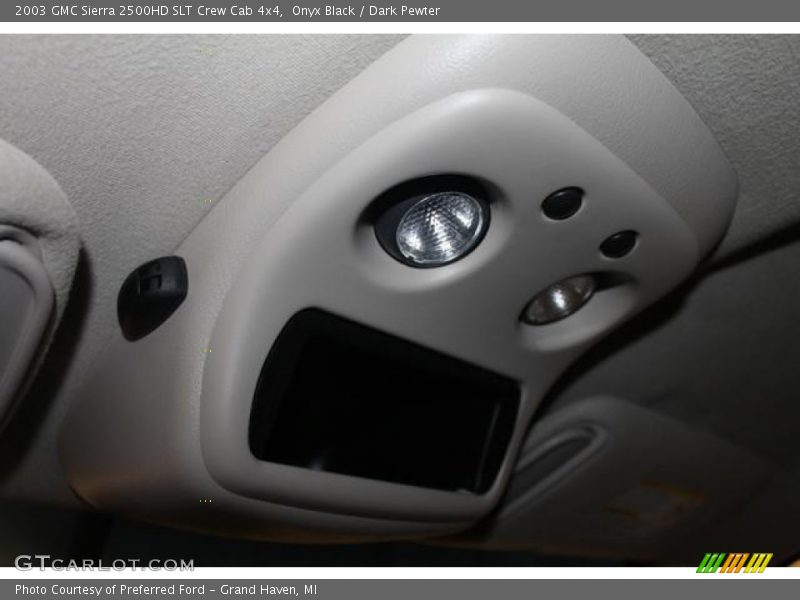 Onyx Black / Dark Pewter 2003 GMC Sierra 2500HD SLT Crew Cab 4x4