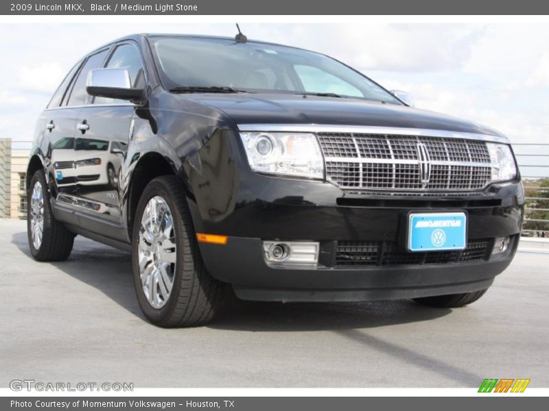 Black / Medium Light Stone 2009 Lincoln MKX