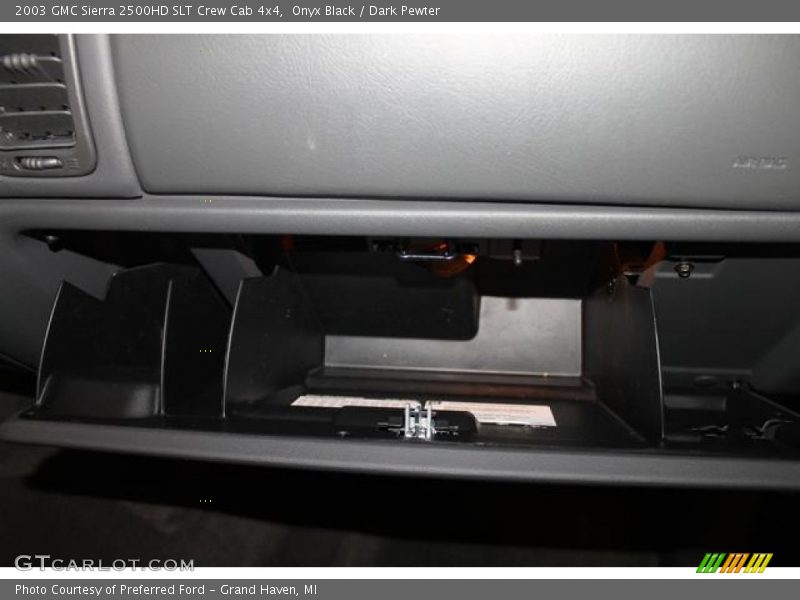 Onyx Black / Dark Pewter 2003 GMC Sierra 2500HD SLT Crew Cab 4x4