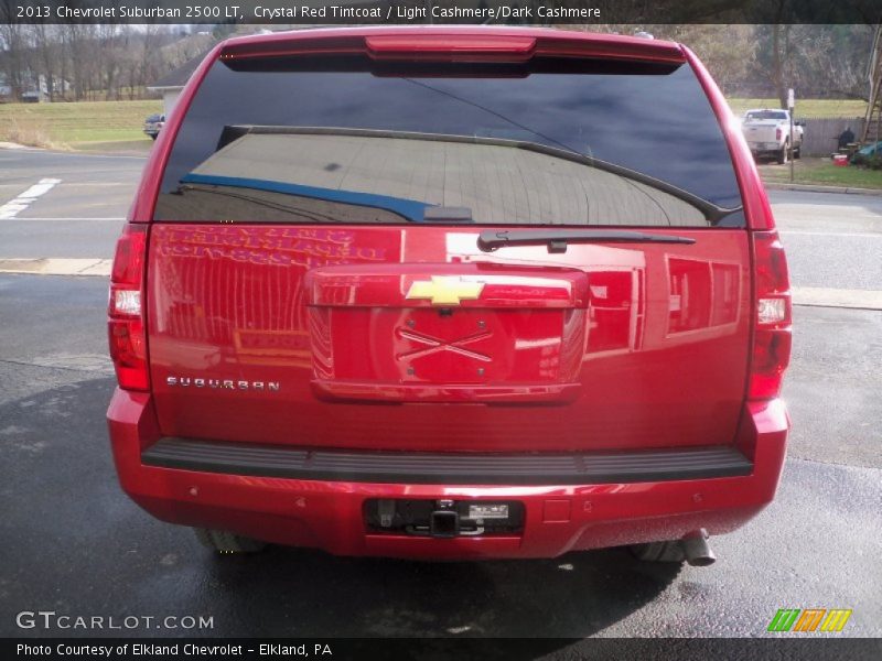 Crystal Red Tintcoat / Light Cashmere/Dark Cashmere 2013 Chevrolet Suburban 2500 LT