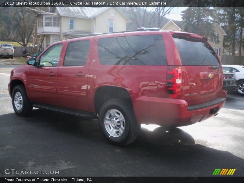 Crystal Red Tintcoat / Light Cashmere/Dark Cashmere 2013 Chevrolet Suburban 2500 LT