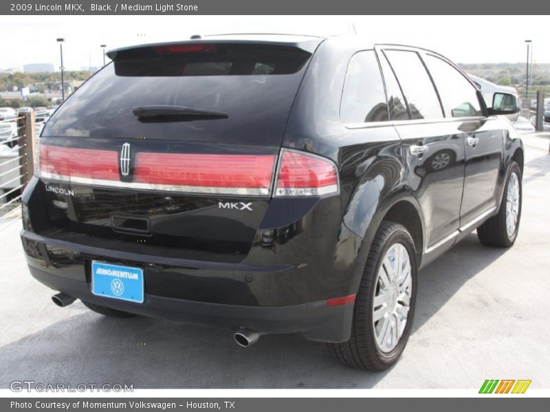 Black / Medium Light Stone 2009 Lincoln MKX
